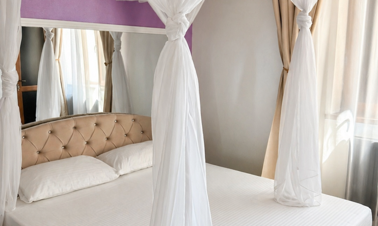 Deluxe room PURPLE 6 cu balcon si bara de dans